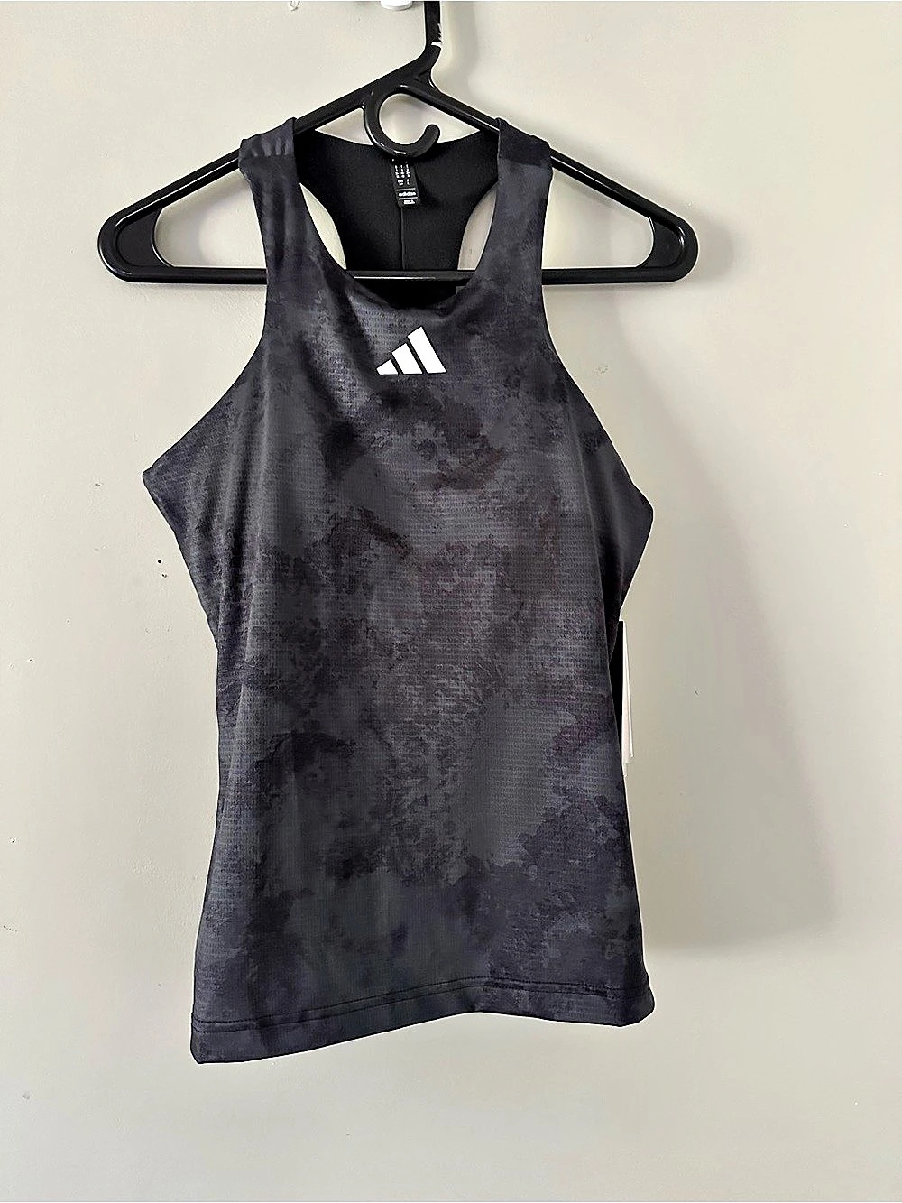 adidas Paris Y-Tank Women's Tank Top Black Small NWT